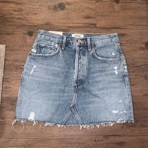 Agolde denim skirt